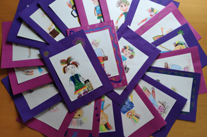 Zeichnungen Tante Trix 3c Schaffhausen