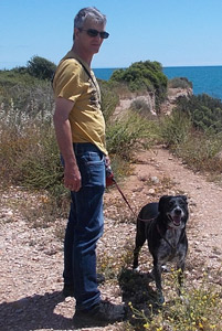 Mein Mann Rod und Lilo in Spanien